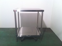 マルゼン　飯台付作業台　W650×D600×H800