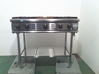 コメットカトウ　3口ガステーブル　XY-960T　都市ガス