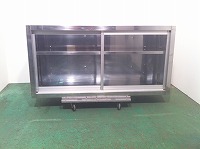 ガラス戸吊戸棚　W1200×D350×H600